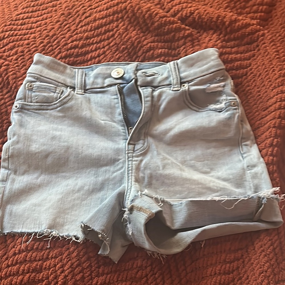 American eagle denim shorts, size 000, NE(X)T LEVEL STRETCH